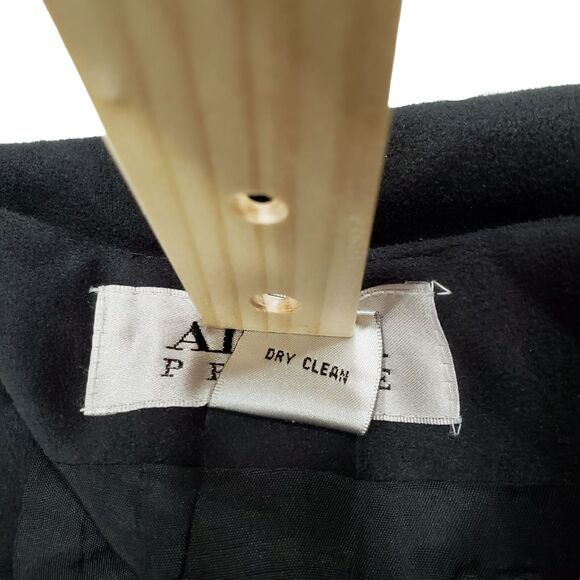 Alfani Velour Pencil Skirt 4P Black Floral Embroidered Gold & Ivory‎ Flowers - Picture 7 of 11